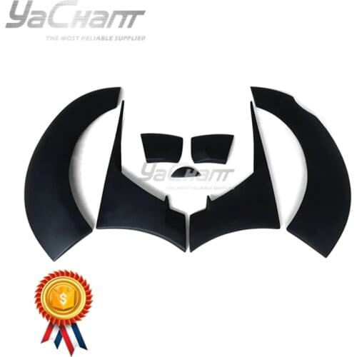 Car-Styling Fiber Glass Carbon Fiber Rear Fender Flares Fit For 2014-2019 C7 PD Style Rear Fender Flares (7Pcs)
