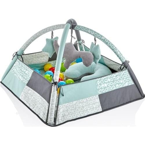 Babyjem 3 Multifunctional Baby Play Gym Mat Pool bulk play mats, your baby will feel safe from itself büyütürken