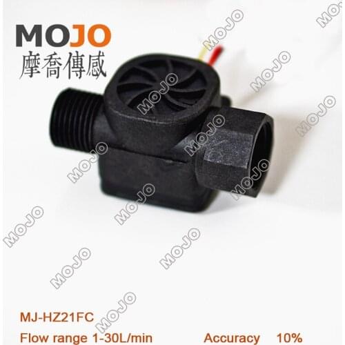 Flow Sensor MJ-HZ21FC G1/2'' Plastic Hall Water Meters