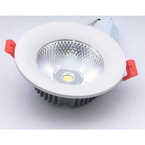7w/10w/15w/20w Dimmable Led downlight light COB Ceiling Spot Light 85-265V ceiling recessed Light Indoor Lighting + LED driver