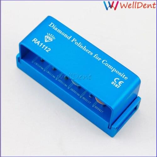 Dental Ra1112 Diamond Composite Polishing Set For Clinic Dental Low Speed Handpiece