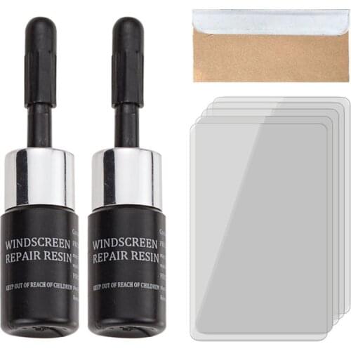 Car Windshield Repair Kit Auto Glass Crack Repair Tools with Repair for Car Windshield Crack Crevice Crater and Scratch Fixing
