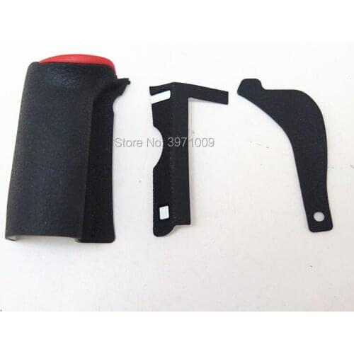 A Set of 3PCS New original Bady rubber (Grip+left side+thumb) repair parts For Nikon D750 SLR