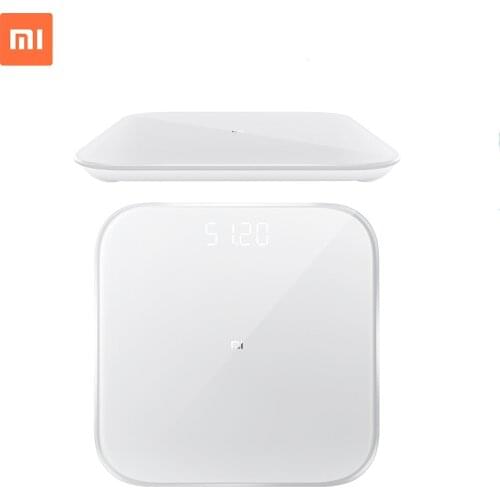 2019 New Xiaomi Smart Weighing Scale 2 Health Balance Bluetooth 5.0 Digital Weight Scale Support Android 4.3 iOS 9 Mifit App