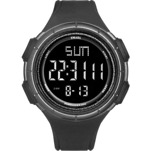 New Fashion Men Digital Watches Men Sports Watches Smael Led Digital Watches Waterproof Silicone Watch horloge man reloj hombre