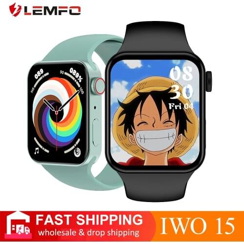 Original IWO 15 Smartwatch Series 7 Bluetooth Call DIY Watch Faces Smart Watch Men 1.82 Inch 320*380 Screen pk w46 hw22 dt100
