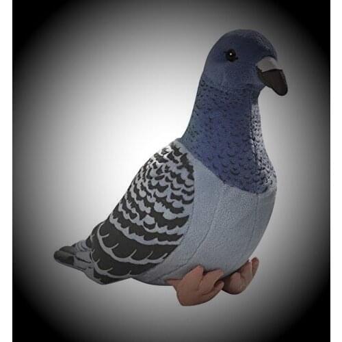 Plush model toy pigeon