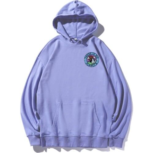 Harajuku Sweatshirts Ladies Thin Hip Hop Streetwear Punk Unisex Hoodies Fashionable Casual Simple Badge Printing Letters Jacket