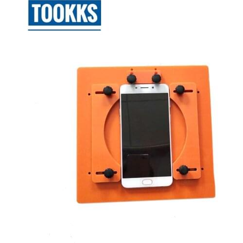 Universal Iphone8 IphoneX Mobile Phone Back Glass LCD Screen Separator Location Fixture Mould for iphone Repair