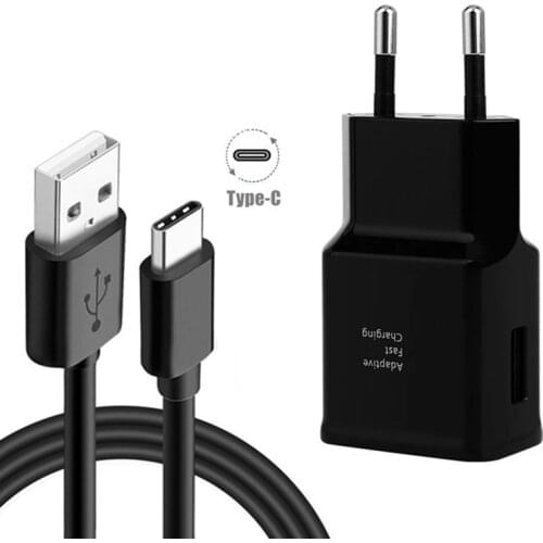 For Samsung Charger Adaptive Fast Charge USB AdapterType C USB Cable For Xiaomi Honor 30i Galaxy S8 S10e S21 FF A12 A32 A52 5G