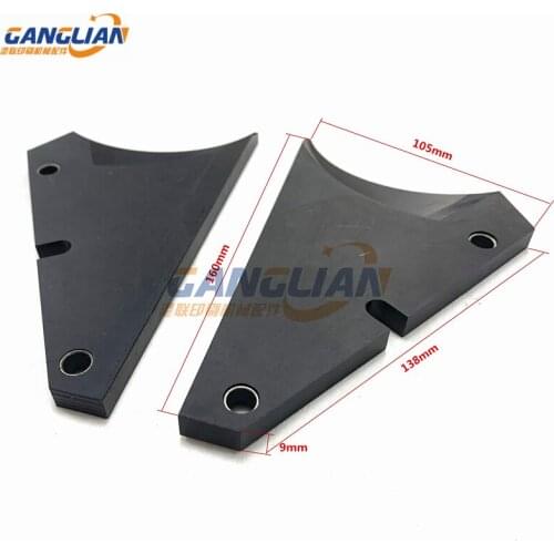 1 pair Roland Ink Duct End Blocks 700