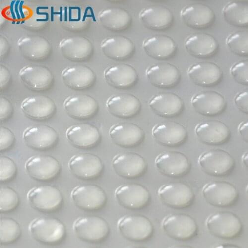 1000pcs 6 x 2.5mm Clear anti slip silica gel rubber bumper damper shock absorber 3M self-adhesive Silicone feet pads