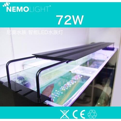 110-240V Nemolight intelligent program control LED 72W aquarium lamp water lamp Coral lamp Suitable for 1200-1400MM fish tank
