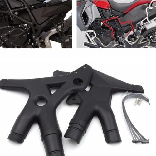 2x Motorcycle Side Frame Panel Guard Protector Cover For BMW F800GS F600GS 2008-2018 & F700GS 2013-2018 Durable ABS Parts