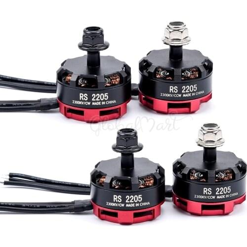RS2205 2205 2300KV CW CCW Brushless Motor 3-4S for Martian II IV 220mm QAV-R 220 QAV250 FPV RC Quadcopter