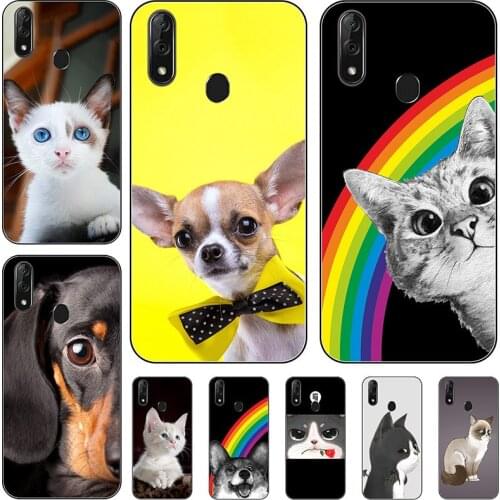 Silicone Phone Case Cover for ZTE Blade V10 V 10 Case Cute Cartoon Print Soft Back Cover For ZTE Blade V10 Vita Cases Coque