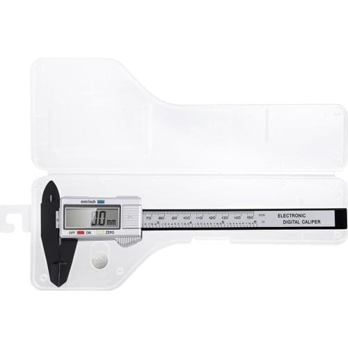 LCD Digital Vernier Caliper Micrometer Digital Caliper Interior Exterior Diameter Measuring Tool Digital Vernier Caliper 0-150mm