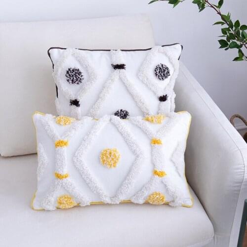 Moroccan style design tufted pillow covers fall decorations sofa pillow case 45x45cm/30x50cm cushion cover homestay Decorations