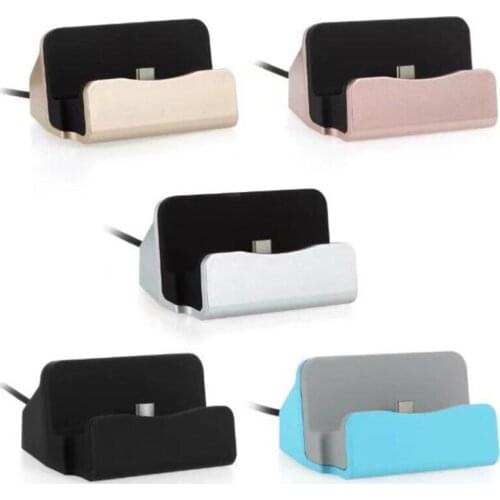 Fast Charge Type C Dock Station Charging Stand For Samsung Galaxy S9 S10 Huawei P30 Pro Type-C USB Charger Cradle Holder
