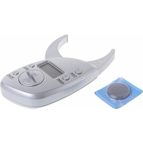 Body Fat Caliper Tester Scales Fitness Monitors Analyzer Digital Skinfold Slimming Measuring Instruments Electronic Fat Measure
