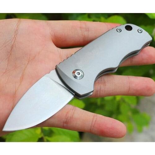 JJ070 M390 Pocket Folding Knife Single Action Tactical Rescue Knifes Hunting Fishing EDC Survival Tool