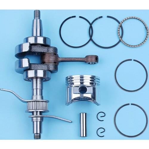 Crankshaft Piston Ring 35mm Kit For Honda GX25 UMK425 GX25N GX25NT GX25T HHT25S Gas Trimmer Brushcutter Engine Motor
