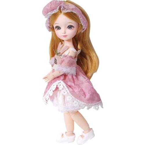 Fashion 31cm BJD Doll Toys With Accessories Clothes Shoes bjd Movable Joints Dolls Toy For Girls Gift