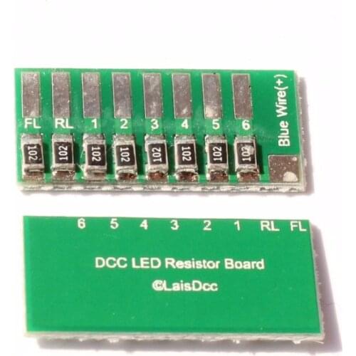 A PACK OF 2 PCS 860027 DCC LED Resistor Board/LaisDcc Brand