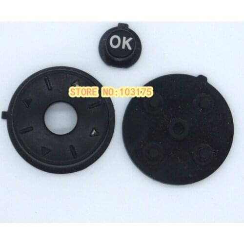 A set of Original for Nikon D7000 OK button orientation button Direction button and Electroconductive paste Camera Repair part