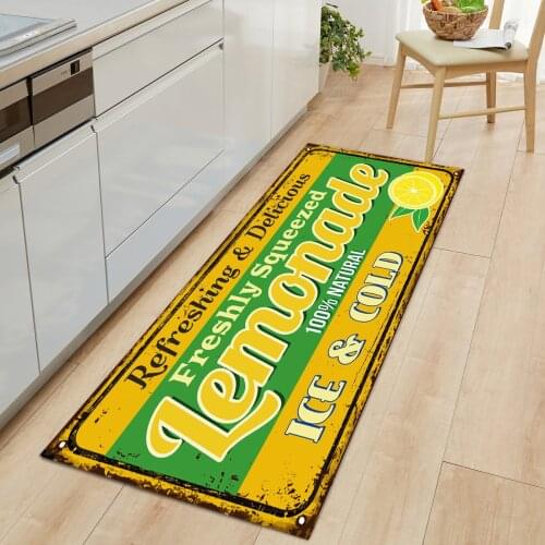 Non-Slip Entrance Door Mat Carpet Vintage Home Mat Floor Mat Home Decor Anti-Slip Kitchen Rug Hallway Carpet Home Decor