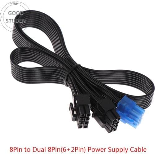 PCI-E 8Pin to Dual 8Pin (6+2Pin) Power Supply Cable For Corsair Module Line