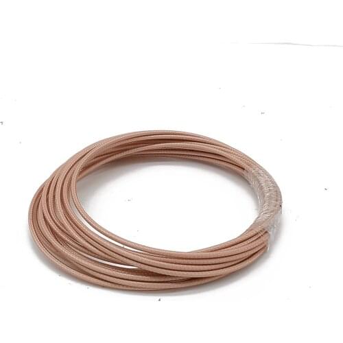 RG316D Coaxial Cable Connector Mil-C-17/152 D.S Double Shielded Pigtail RG316D Double Shielded Sliver Coaxial Cable