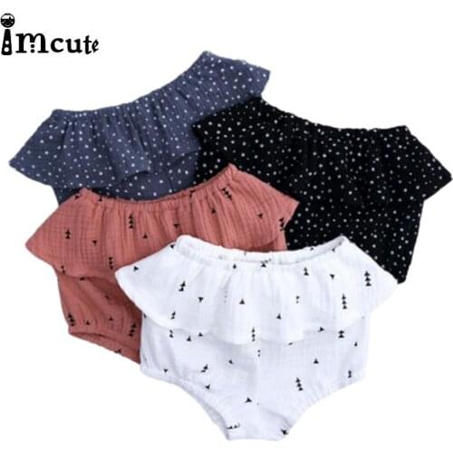 Imcute Summer Fashion baby boys shorts Newborn Baby bloomers Girls Pattern Triangle Shorts toddler Trousers PP Pants Clothes
