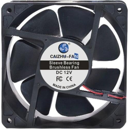 120MM 12CM 12038 CPU Fan 120x120x38mm DC 12V 24V Computer Case Cooling Fan 2pin