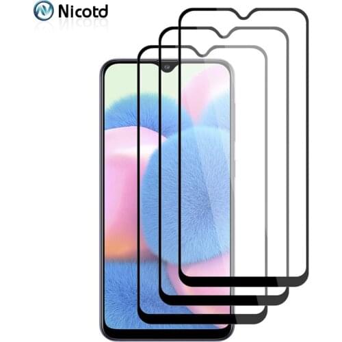 3 Piece Full Cover Glass For Samsung Galaxy A30s 6.4" Screen Protector 9H Protective Tempered Glass SM-A307F/DS SM-A307FN/DS