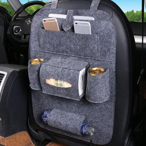 1PC Car Storage Bag Universal Box Back Seat Bag Organizer Pouch Backseat Holder Pockets Car-styling Protector Auto Accessories
