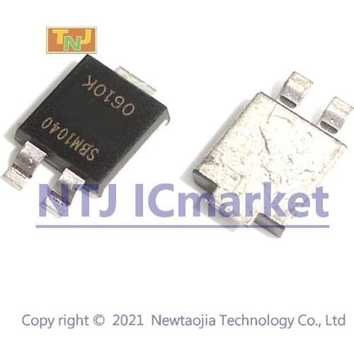 10 PCS SBM1040-13-F STD-202 SBM1040 10A SMD Dual Schottky Barrier Rectifier Diodes