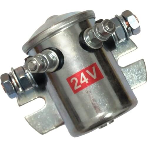 24V Car Relay Harness Socket Holder 4 Pin Dual Battery Isolator Relay High Current Contactor Solenoid Relay For Boat Trailer