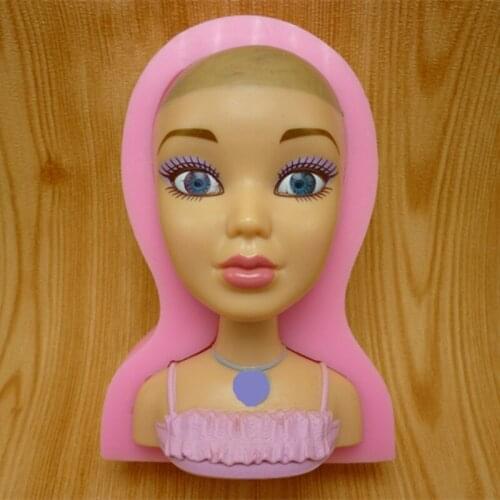 3 different styles beautiful princess silicone mold kitchen cooking tools pudding chocolate fudge mold cake decoration tools