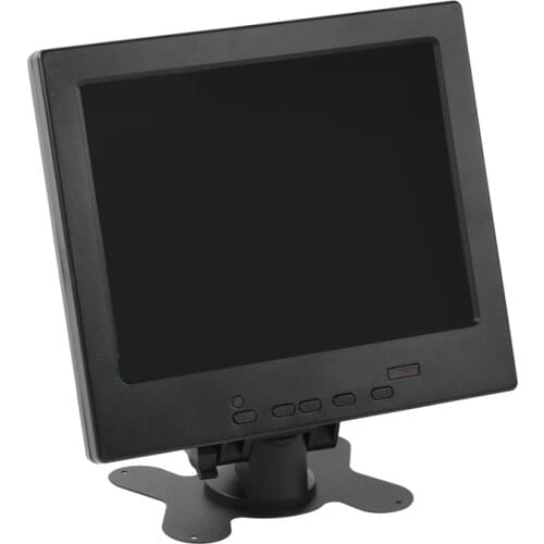 8” Portable LCD Display Screen VGA HDMI BNC AV Input LCD Color Monitor For Electronic Microscope Camera