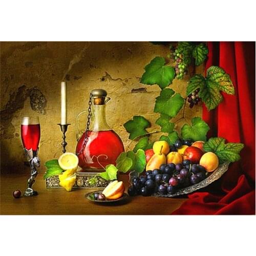 2015 Promotion Paintings Chinese Style Direct Selling Fruit The Diamond To Draw Kits For Embroidery Patchwork Accessories A2245R