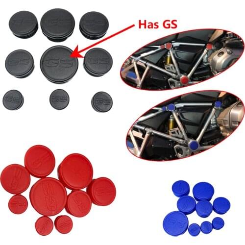 Motorcycle Accessories Frame Hole Caps Decoration Cover Protector For BMW R1200GS LC R1200GS ADV Adventure 2017 2018 2019