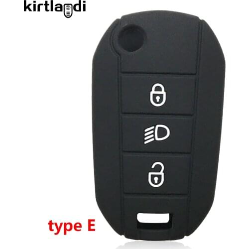 Car Holder Keychain Key Case Cover for C4 Grand Picasso C5 X7 Berlingo C2 C3 for Peugeot 407 408 5008 2008 208 Rifter 307 308 SW