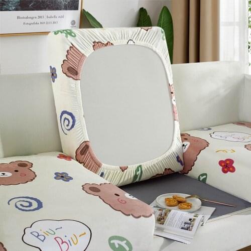 Velvet Elastic Sofa Covers Sets for Living Room Plush Furniture Corner Slipcovers Elasticated 2 and 3 Seater Couch Cushion Cover