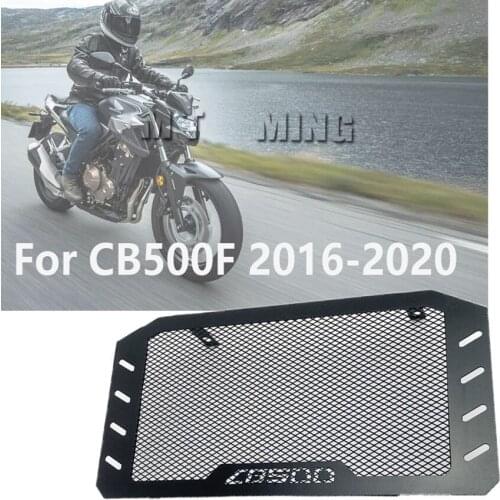 For HONDA CB500F 2013-2019 Radiator Grille Guard Motorcycle Stainless Steel Protector Cover