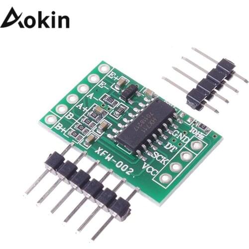 Dual Channel HX711 Weighing Pressure Sensor 24-bit Precision A/D Module DIY Electronic Scale For Arduino diy kit
