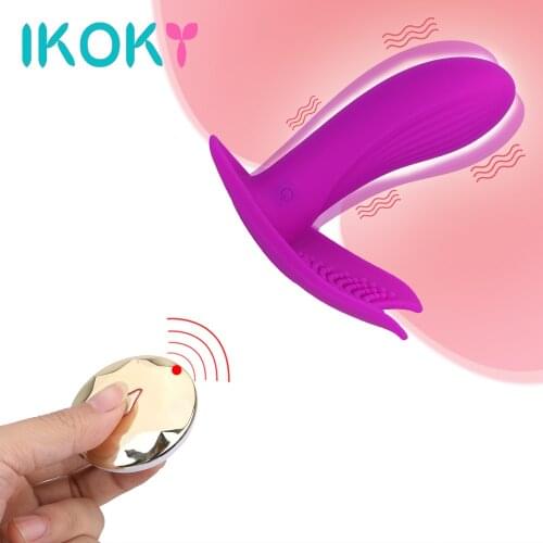 IKOKY 7 Frequency Vibrator Strap On Dildo Sex Toys for Women Female Masturbator G-spot Massage Clitoris Stimulator Adult Product