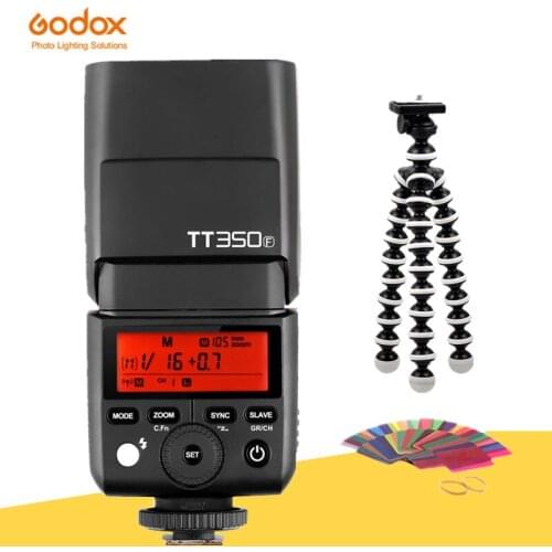 GODOX Mini TT350F X1T-F TTL HSS 2.4GHz 1/8000 s GN36 Flash Pocket lights TT350 + X1TF Trigger for Fujifilm Cameras