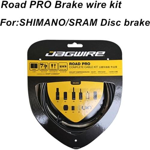 JAGWIRE Brake wire kit For Shimano Road Disc Brake kit Sram Disc Brake Kit Road Pro Brake Cable Kit brake length 850/1650mm
