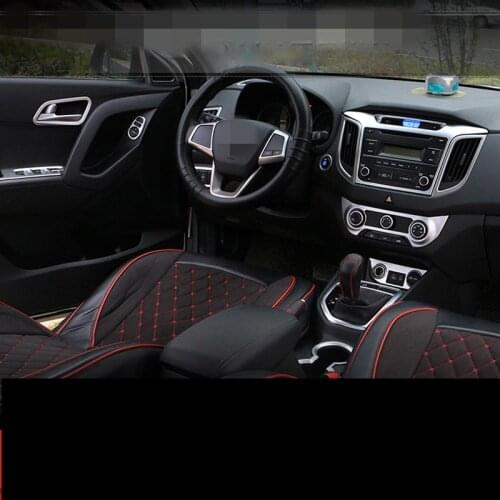 FOR Hyundai Ix25 Creta glass switch trim inner door bowl sequins after the exhaust air trim strip ix25 interior modification